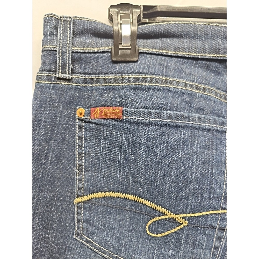 Jordache Women's Blue Vintage Classic Bootcut Denim Jeans Size 18s‎ 40X30.5 - Picture 11 of 14